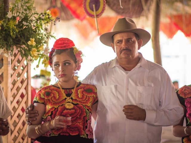 La boda de Erik y Arcelia en Chahuites, Oaxaca 56