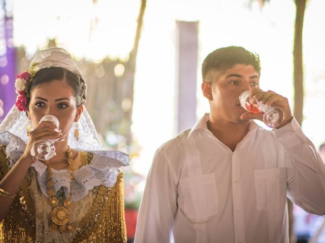 La boda de Erik y Arcelia en Chahuites, Oaxaca 59