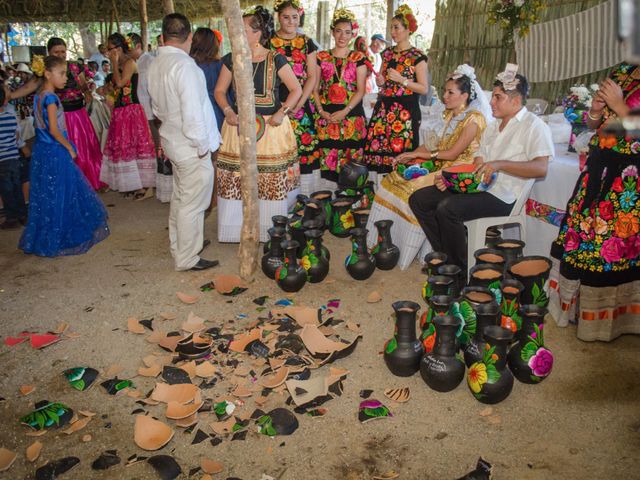 La boda de Erik y Arcelia en Chahuites, Oaxaca 89
