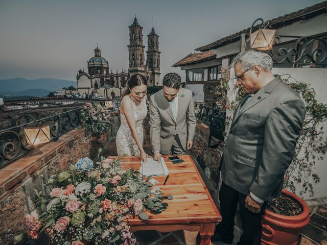 La boda de Oswaldo y Lorena en Taxco, Guerrero 20