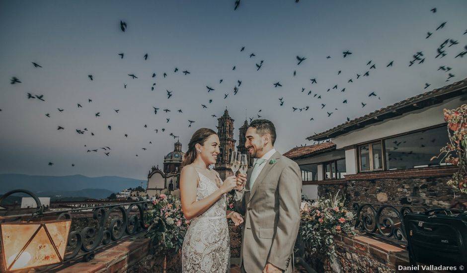 La boda de Oswaldo y Lorena en Taxco, Guerrero