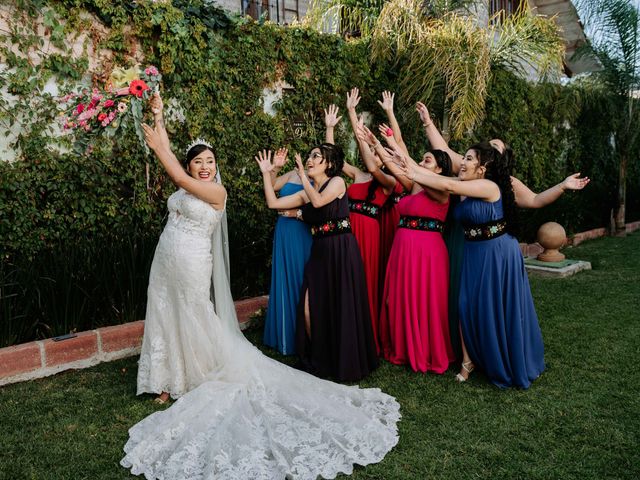 La boda de Gustavo y Diana en Tepotzotlán, Estado México 15