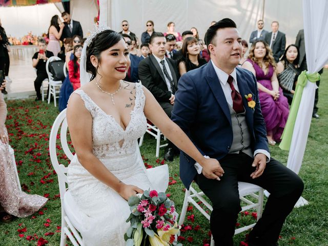 La boda de Gustavo y Diana en Tepotzotlán, Estado México 20