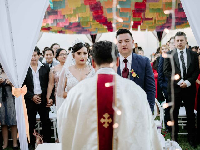 La boda de Gustavo y Diana en Tepotzotlán, Estado México 21