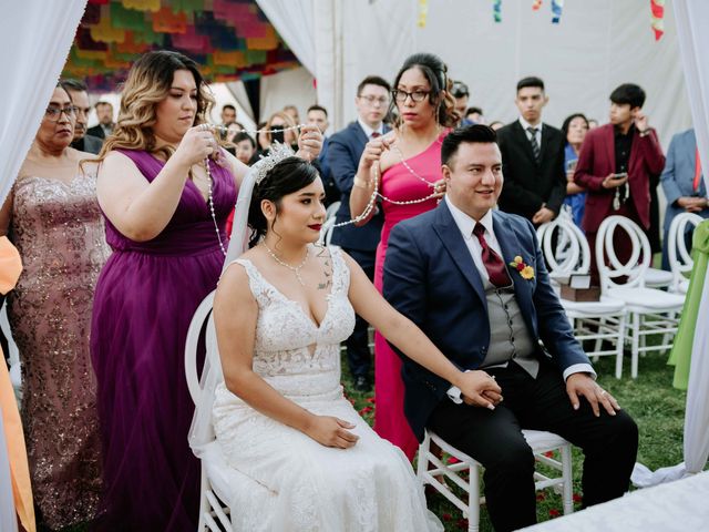 La boda de Gustavo y Diana en Tepotzotlán, Estado México 24