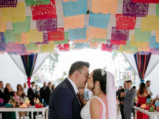 La boda de Gustavo y Diana en Tepotzotlán, Estado México 26