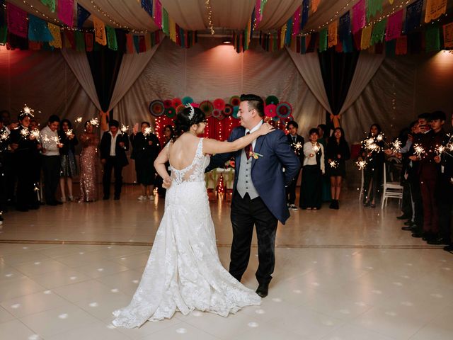 La boda de Gustavo y Diana en Tepotzotlán, Estado México 34