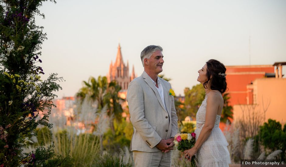 La boda de Donette y Jeff en San Miguel de Allende, Guanajuato