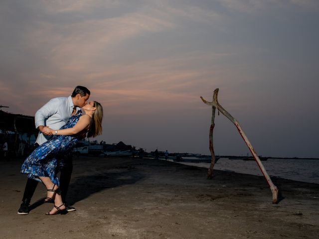La boda de Omar y Irais en Boca del Río, Veracruz 17