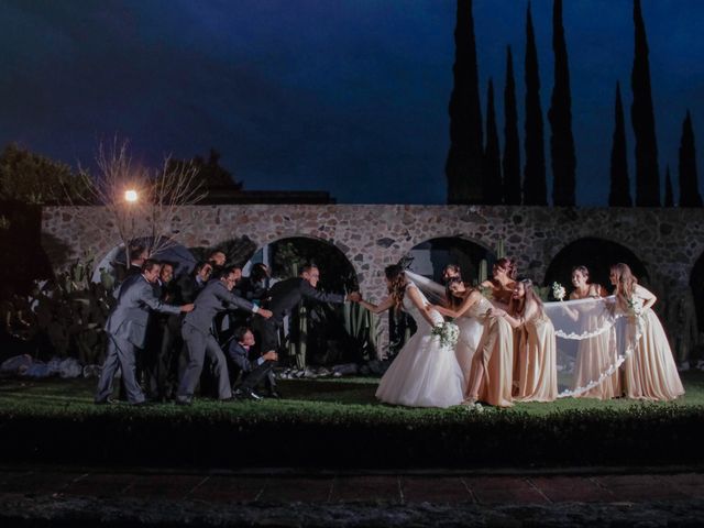 La boda de Javier y Leslie en Corregidora, Querétaro 1