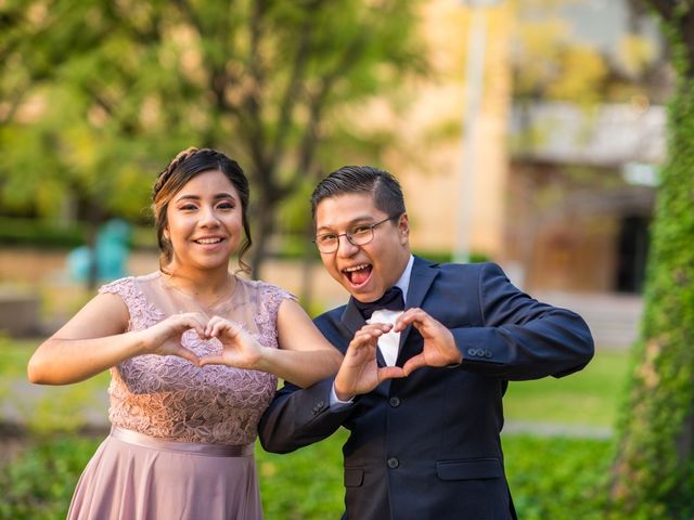 La boda de Adrian y Azereth en León, Guanajuato 50