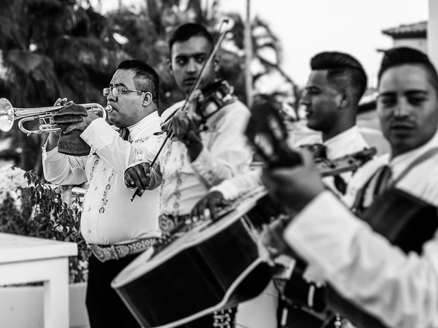 La boda de Brian y Meredith en Cabo San Lucas, Baja California Sur 33