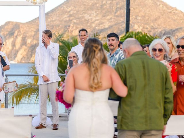 La boda de Brian y Meredith en Cabo San Lucas, Baja California Sur 34