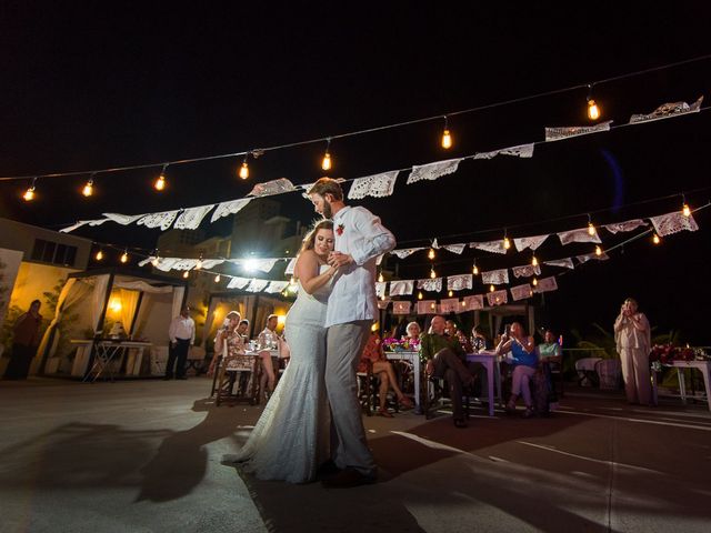 La boda de Brian y Meredith en Cabo San Lucas, Baja California Sur 61