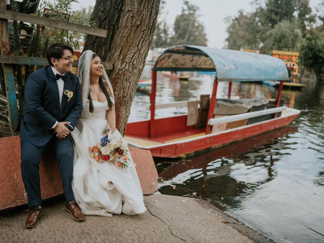 La boda de Braulio y María en Xochimilco, Ciudad de México 12