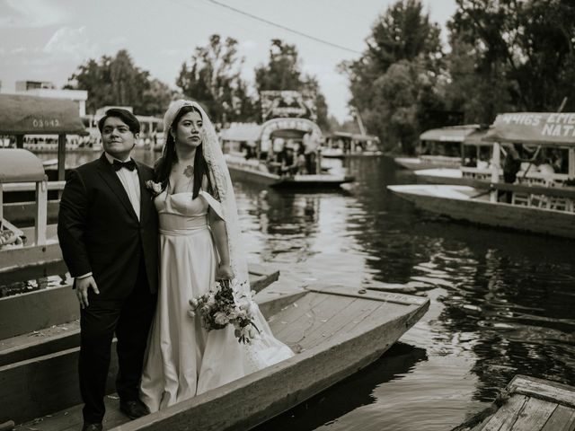 La boda de Braulio y María en Xochimilco, Ciudad de México 13