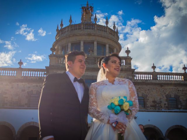 La boda de Omar y Nora en Guadalajara, Jalisco 15