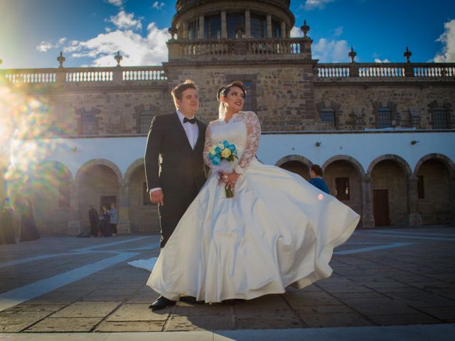 La boda de Omar y Nora en Guadalajara, Jalisco 16