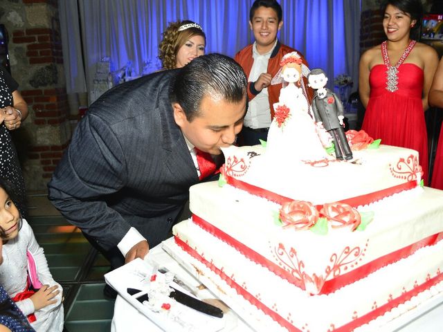 La boda de Luis y Sandra  en Atlautla, Estado México 48