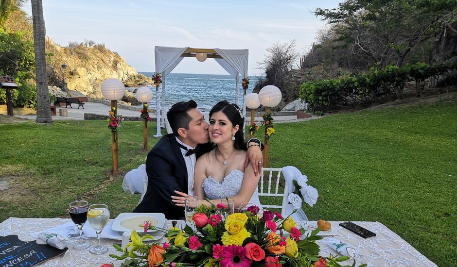 La boda de Gustavo y Erika en Huatulco, Oaxaca