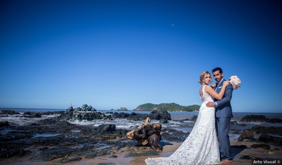 La boda de Miguel Ángel y Jane en Ixtapa Zihuatanejo, Guerrero