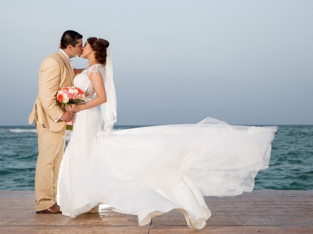 La boda de David y Andrea en Puerto Aventuras, Quintana Roo 7