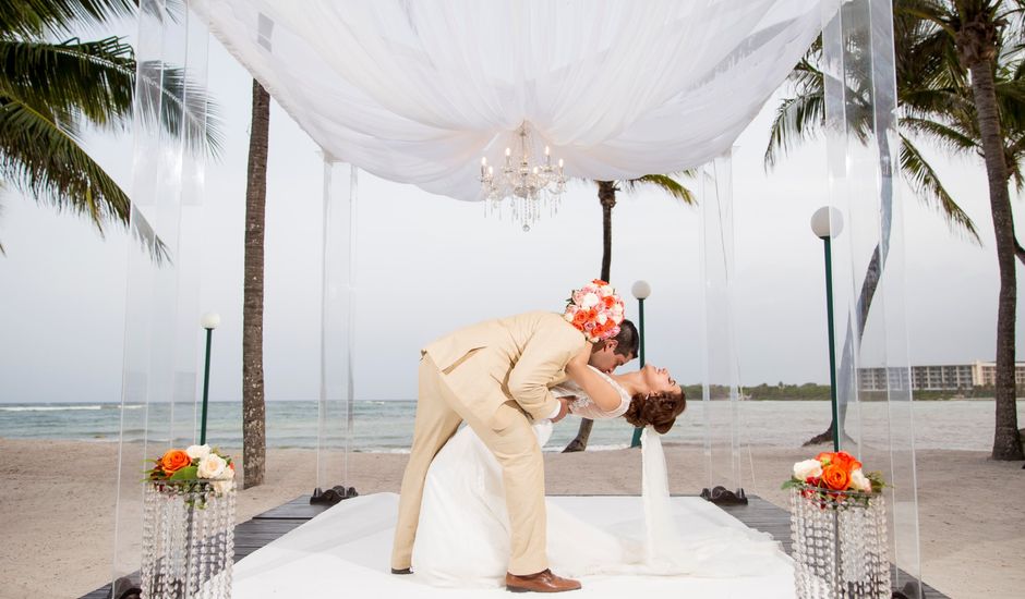 La boda de David y Andrea en Puerto Aventuras, Quintana Roo