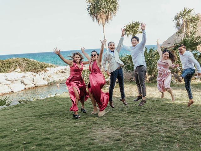 La boda de Oswaldo y Diana en Playa del Carmen, Quintana Roo 12