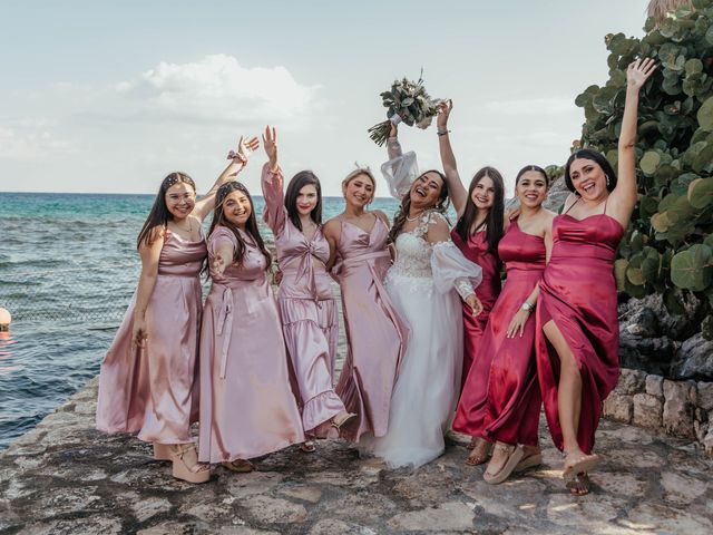La boda de Oswaldo y Diana en Playa del Carmen, Quintana Roo 15