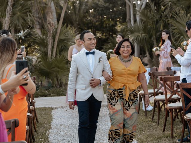 La boda de Oswaldo y Diana en Playa del Carmen, Quintana Roo 19