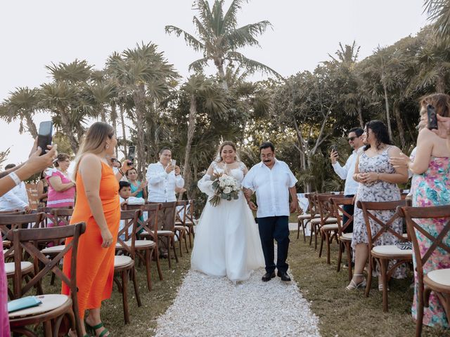 La boda de Oswaldo y Diana en Playa del Carmen, Quintana Roo 20