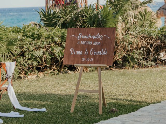 La boda de Oswaldo y Diana en Playa del Carmen, Quintana Roo 22