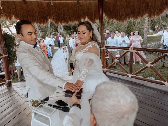 La boda de Oswaldo y Diana en Playa del Carmen, Quintana Roo 26