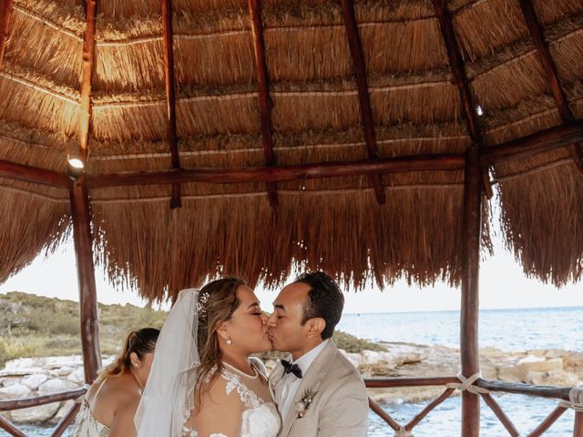 La boda de Oswaldo y Diana en Playa del Carmen, Quintana Roo 27