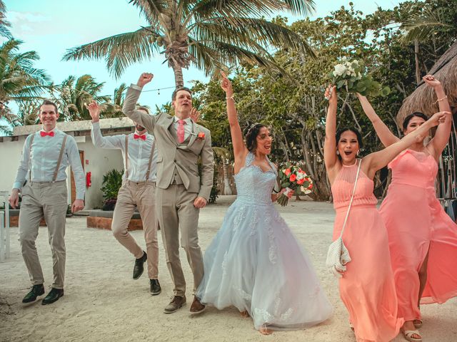La boda de Daniel y Nancy en Playa del Carmen, Quintana Roo 18