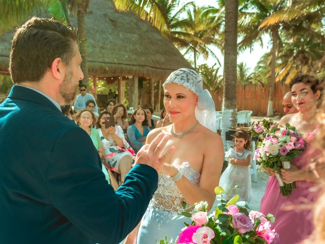 La boda de Guiseppe y Iliana en Playa del Carmen, Quintana Roo 11