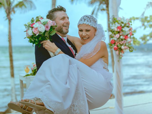 La boda de Guiseppe y Iliana en Playa del Carmen, Quintana Roo 13