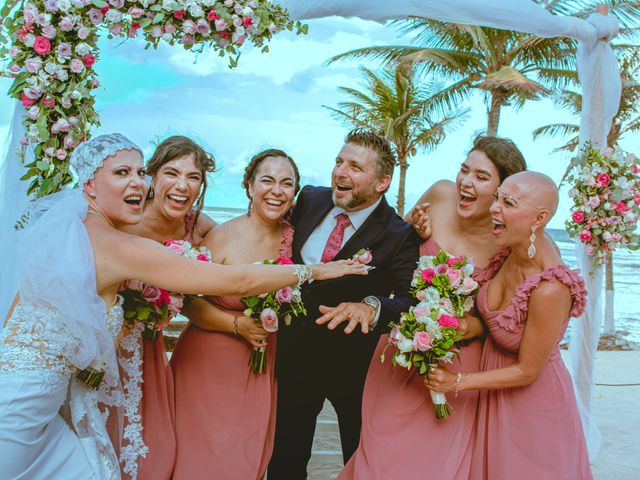 La boda de Guiseppe y Iliana en Playa del Carmen, Quintana Roo 15