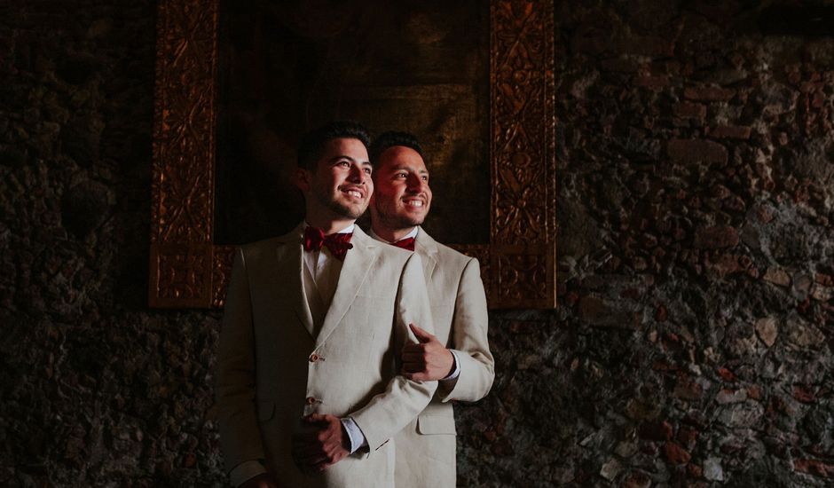 La boda de Andrés y Diego en Tequesquitengo, Morelos