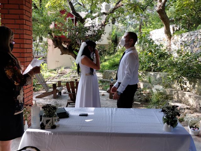 La boda de Ramcés y América  en Santiago, Nuevo León 5