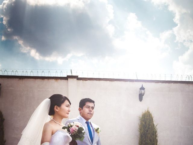 La boda de César y Meri en Metepec, Estado México 15