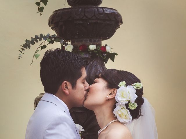 La boda de César y Meri en Metepec, Estado México 16