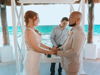 La boda de Geraldin y Azael