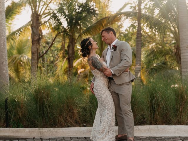 La boda de Joe y Tess en Playa del Carmen, Quintana Roo 44