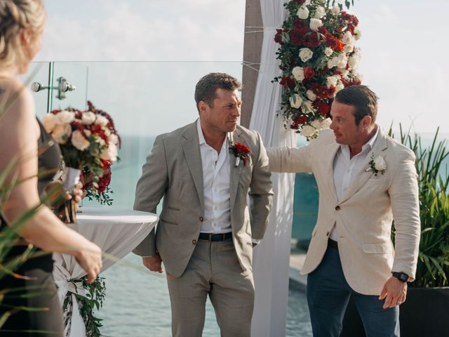 La boda de Joe y Tess en Playa del Carmen, Quintana Roo 53