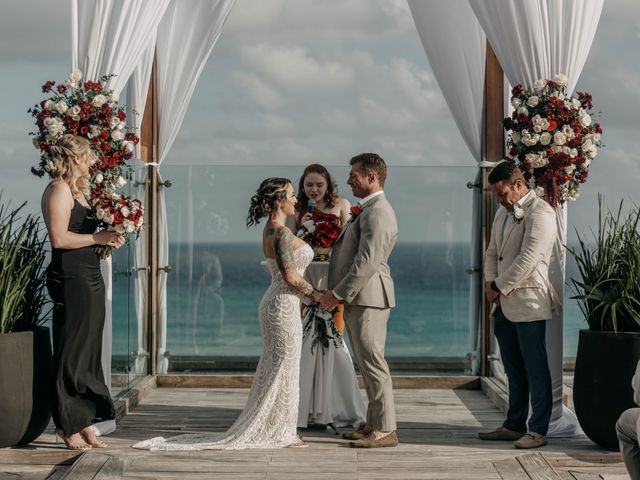 La boda de Joe y Tess en Playa del Carmen, Quintana Roo 64
