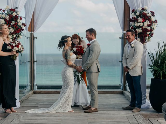 La boda de Joe y Tess en Playa del Carmen, Quintana Roo 65