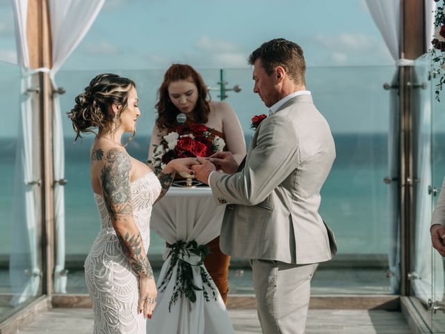La boda de Joe y Tess en Playa del Carmen, Quintana Roo 69