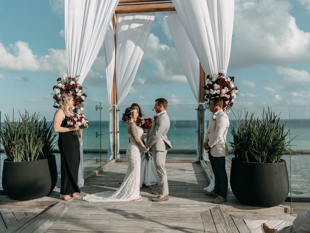 La boda de Joe y Tess en Playa del Carmen, Quintana Roo 72