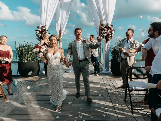 La boda de Joe y Tess en Playa del Carmen, Quintana Roo 74